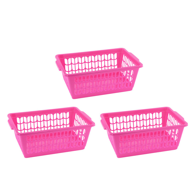Ensemble de petits paniers en plastique, Transparent