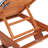 Jivera Outdoor Eucalyptus Wood Chaise Lounge , Cushion Included-1286157975