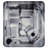 USA Spas Bahama 5-Person Acrylic Rectangular Plug And Play Hot Tub with Ozonator in Grey-88705552