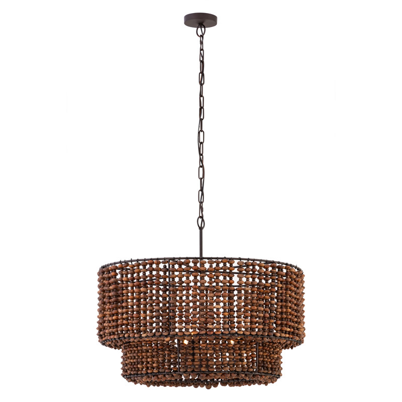 Luminaire suspendu 5 lumières 30 "Beaudeau Beaune