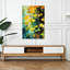 «Vibrant Autumn Ginkgo Abstract Forest Landscape», art mural-129475198