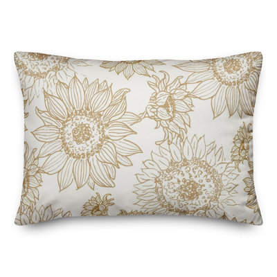 Housse de coussin rectangulaire en polyester / mélange de polyester
