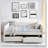 Beige Queen Bed