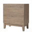 Buffet à buffet, armoire de rangement moderne Mid-Century avec portes et tablettes, armoire de style bohème en bois pour le salon