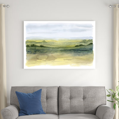 " Golden Strata I " by Grace Popp Painting Print