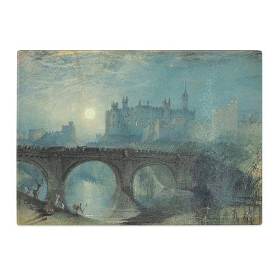 Alnwick Castle by Joseph Mallord William Turner Chopping Board