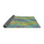 Tapis à motifs bleu / jaune-1530701321