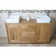 Elmore Solid Oak 143mm Free-Standing Vanity Unit