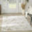 Lafever 5'3" x 7' Ivory Taupe Modern Indoor Rug-1666275405