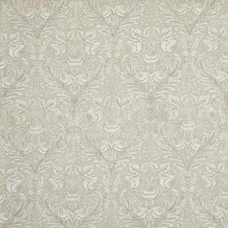 Coromandel Lapura Damask Fabric, Dove