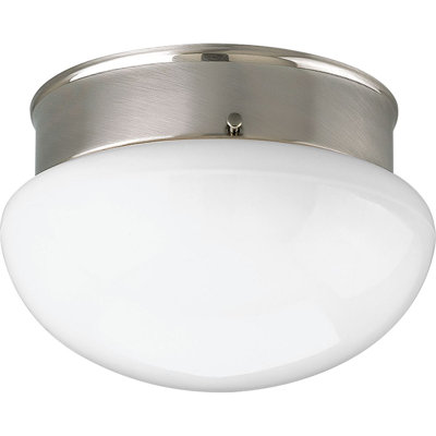 Plafonnier encastré simple en forme de bol 7,5 po à 1 lumière Hucksley