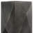 18" Graphite Aluminum Square Block End Table