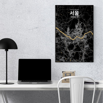 Seoul (Korean) - Unframed Graphic Art