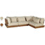 Canapé modulaire d'extérieur rembourré Ivry-636800907