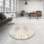 Tapis contemporain beige / brun / jaune-2035976383