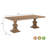 Josiane Solid Wood Top Double Pedestal Dining Set-2010445117-1971729031