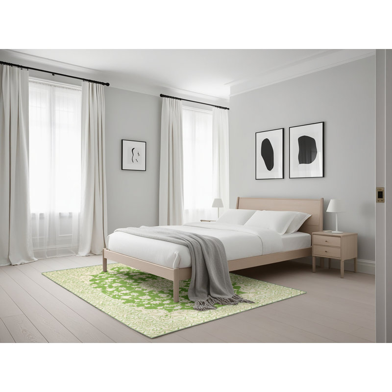 Durante Oriental Indoor Rug, Rectangle 5' x 7'