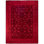 Overdyed Hand-Knotted Wool Modern-Contemporary Red Area Rug 8' 10" x 11' 10"