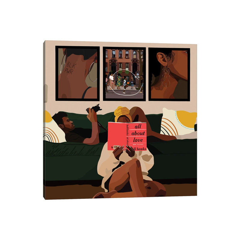 All All Love - Giclée sur toile tendue avec châssis