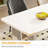 71'' Modern White Rectangular Dining Table for 6-8-412240928