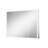 30'' H X 48'' W Recessed or Surface Mount Frameless LED Medicine Cabinet with Adjustable Shelves-1257815752