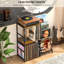 Record Player Stand, Vinyl Record Stand With 4-Tier Vinyl Record Display