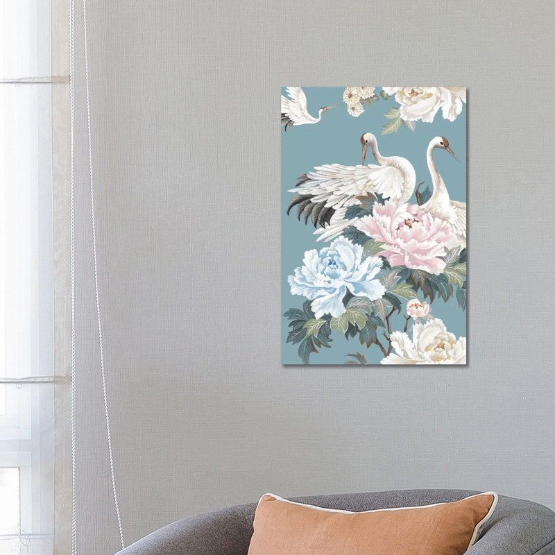 «Celestial Garden I» par Eva Watts - impression sur toile tendue, H 26 po x l 18 po x 1,5 po