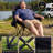 Oversized Padded Stadium Chair, Folding Spectator Chair with Phone Holder & Side Pocket for World Cup Sports Events-164280854
