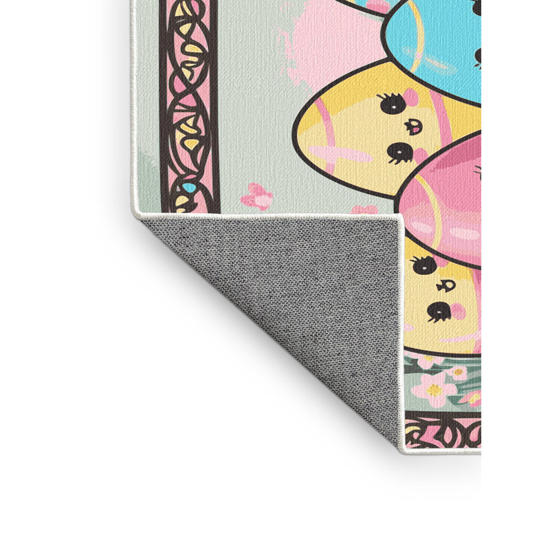Le tapis des Fêtes de Pâques Printemps Aisle®, Rectangle 7 pi x 9 pi