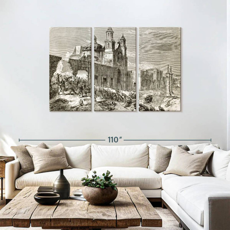 Keiri Bataille de Puebla, H 48 po x l 74 po