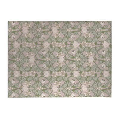 Tapis de cuisine léger antidérapant Ogee Leaf