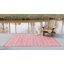 Tapis rouge rouille intérieur / extérieur Julieta-877231234