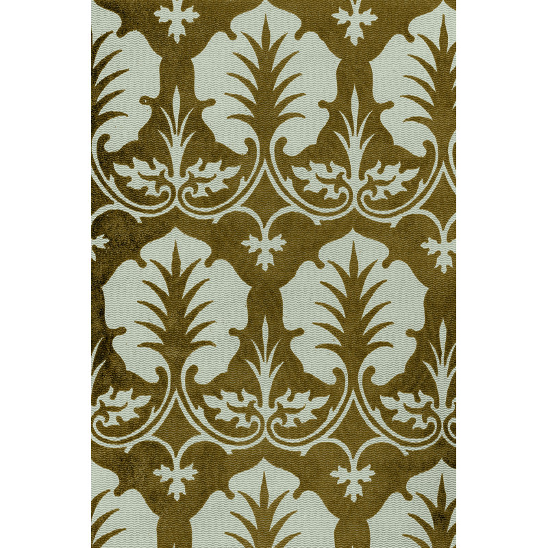 Medallion Motif IV by Baxter Mill Archive - Painting Print, 122cm H x 81cm W, Black Floater Framed