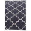 Tapis bleu marine Oharare