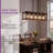 32'' 5-Light Rustic Red Walnut Wood Chandelier Farmhouse Kitchen Island Pendant Light with Glass Shades-1193145241-1205686904
