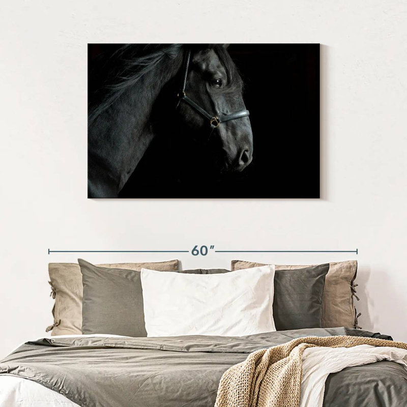 Brampt Horse Head, 30" H x 45" W