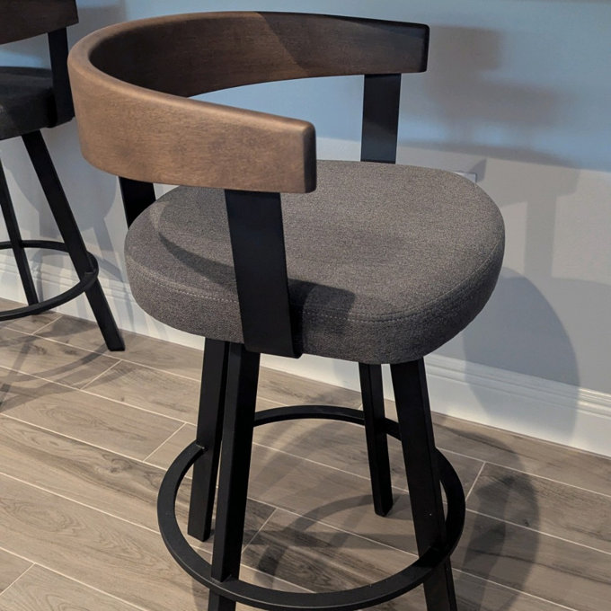 Invisible Furniture Bar Stool Corrigan Studio® Drees Swivel