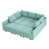Mélange de polyester bleu