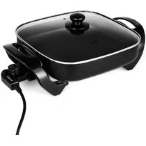 West Bend 12-In. Electric Skillet with Diamond Shield Nonstick