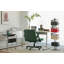Chaise de bureau Green Velvet Criss Cross