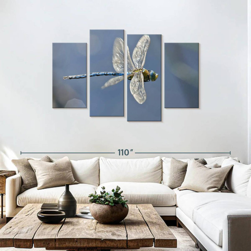 Brampt Flying Emperor Dragonfly, 48" H x 75" W
