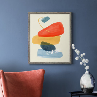 Toile encadrée de qualité supérieure «Bright Color Bundle II» - prête à être accrochée
