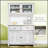 Spacious Kitchen Buffet with Hutch, Elegant Storage Solution for Organizing Cookware and Utensils