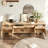 71”  Natural Wood Tv Stand, Modern Media Console With Drawer & Cabinet Storage, Living Room Entertainment Center-504311633