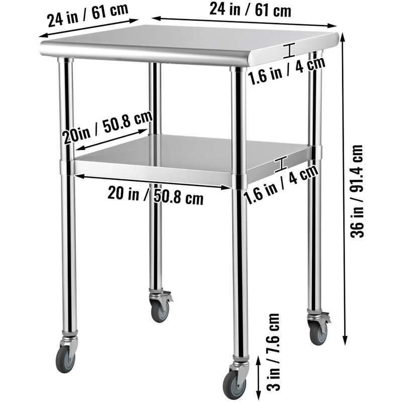 VEVOR 61 L x 61 W x 91.4 H