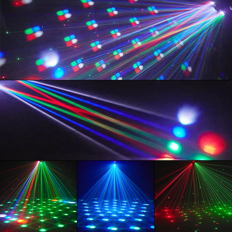 Disco Moving Head Light With Multi-Color LED