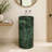Natural Green Marble Pedestal Bathroom Sink