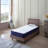 6" Hybrid Mattress In A Box, Foam And Innerspring Medium Soft Mattress, Cooling Breathable Fabric, Twin-492966323