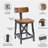 Barstool with Backrest