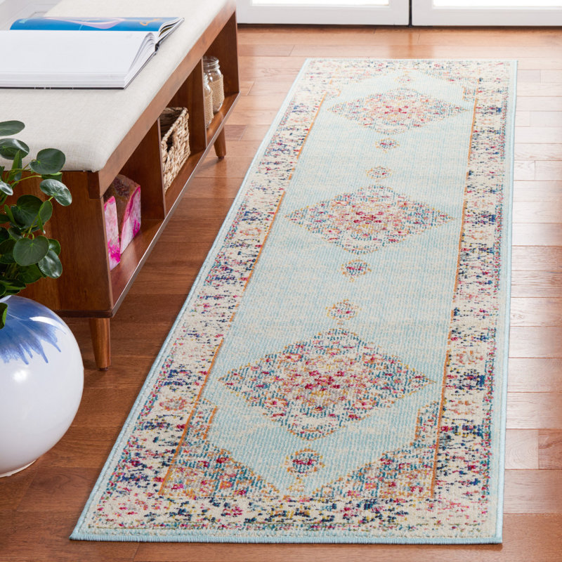 Monaco Performance Oriental Rug, Runner 2'2" x 8'